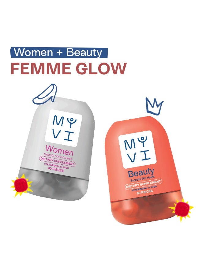 فيتامينات مايفي متعددة ~ للنساء & فيتامينات مايفي لنضارة البشرة